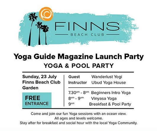 Free Yoga at Finns Beach Club