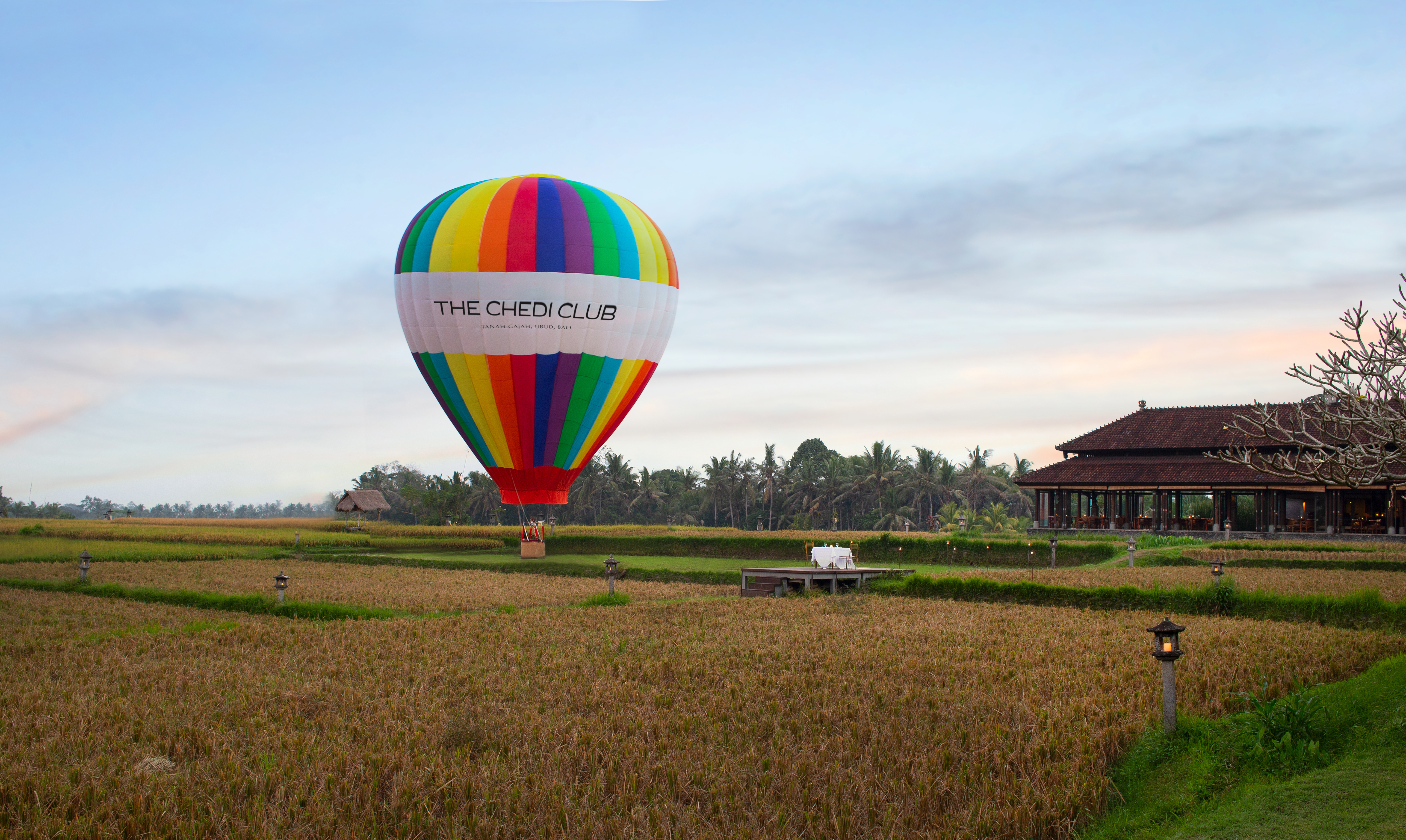 Hot Air Ballooning over Bali at The Chedi Club Ubud